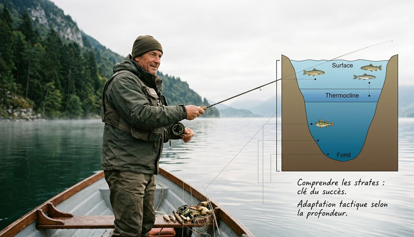 À chaque pêcheur sa strate : comprendre les profondeurs pour mieux capturer